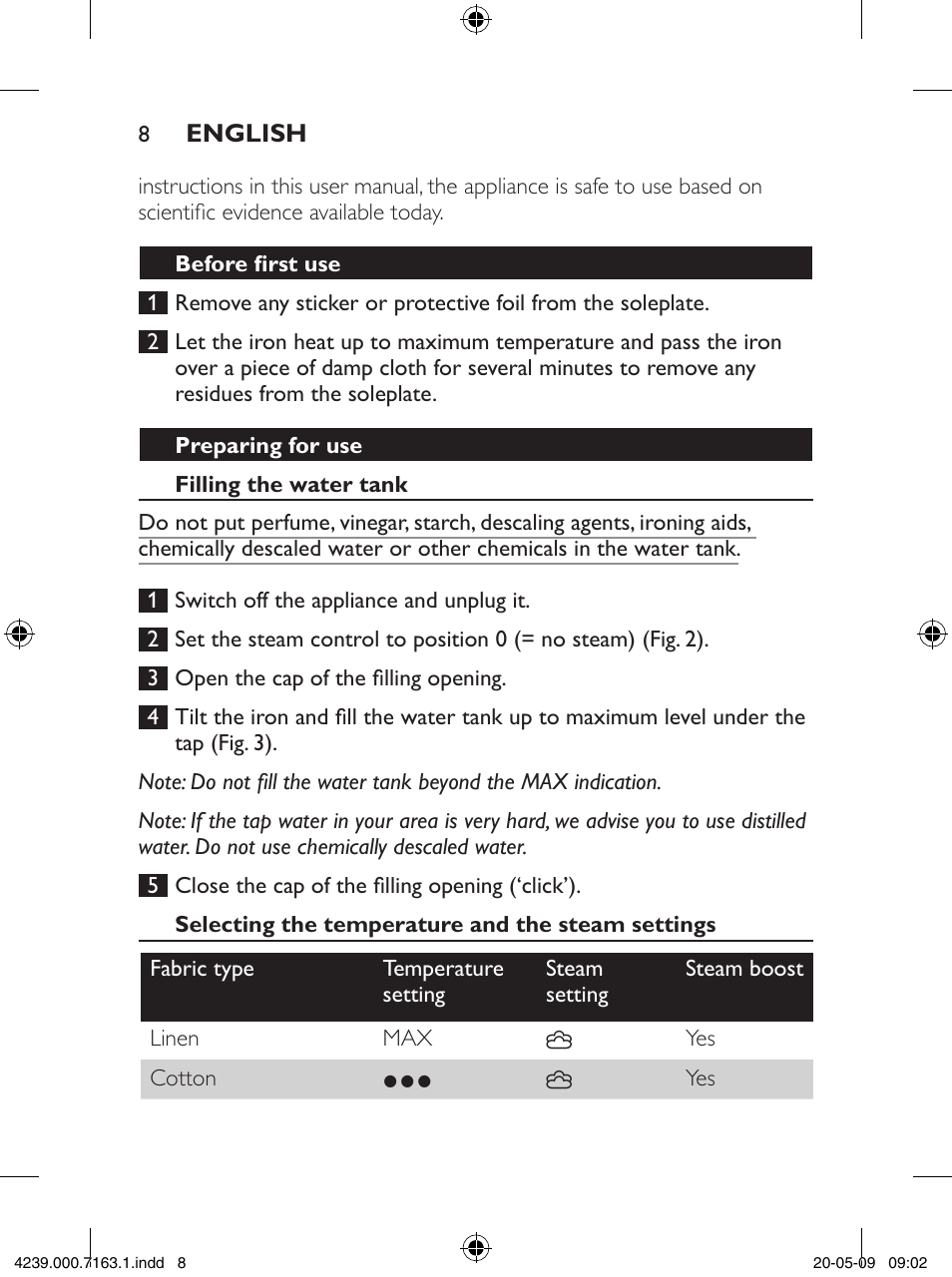 Philips GC2805 User Manual | Page 8 / 208