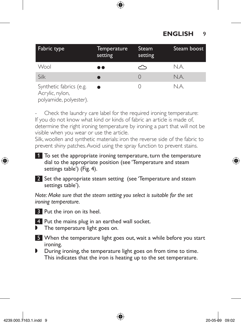 Philips GC2805 User Manual | Page 9 / 208