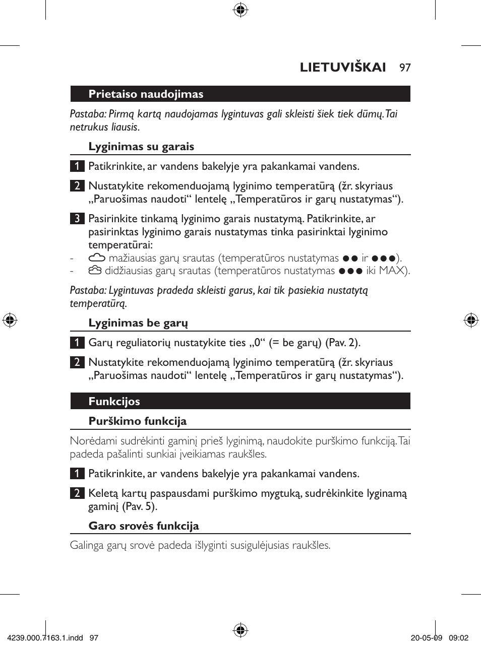 Philips GC2805 User Manual | Page 97 / 208