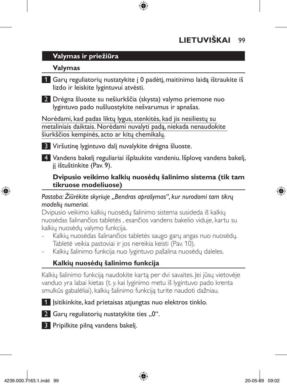 Philips GC2805 User Manual | Page 99 / 208