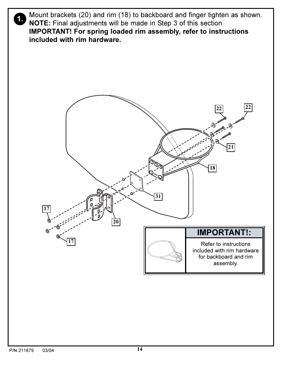 Important | Huffy POWER XPERT 1000 User Manual | Page 14 / 18