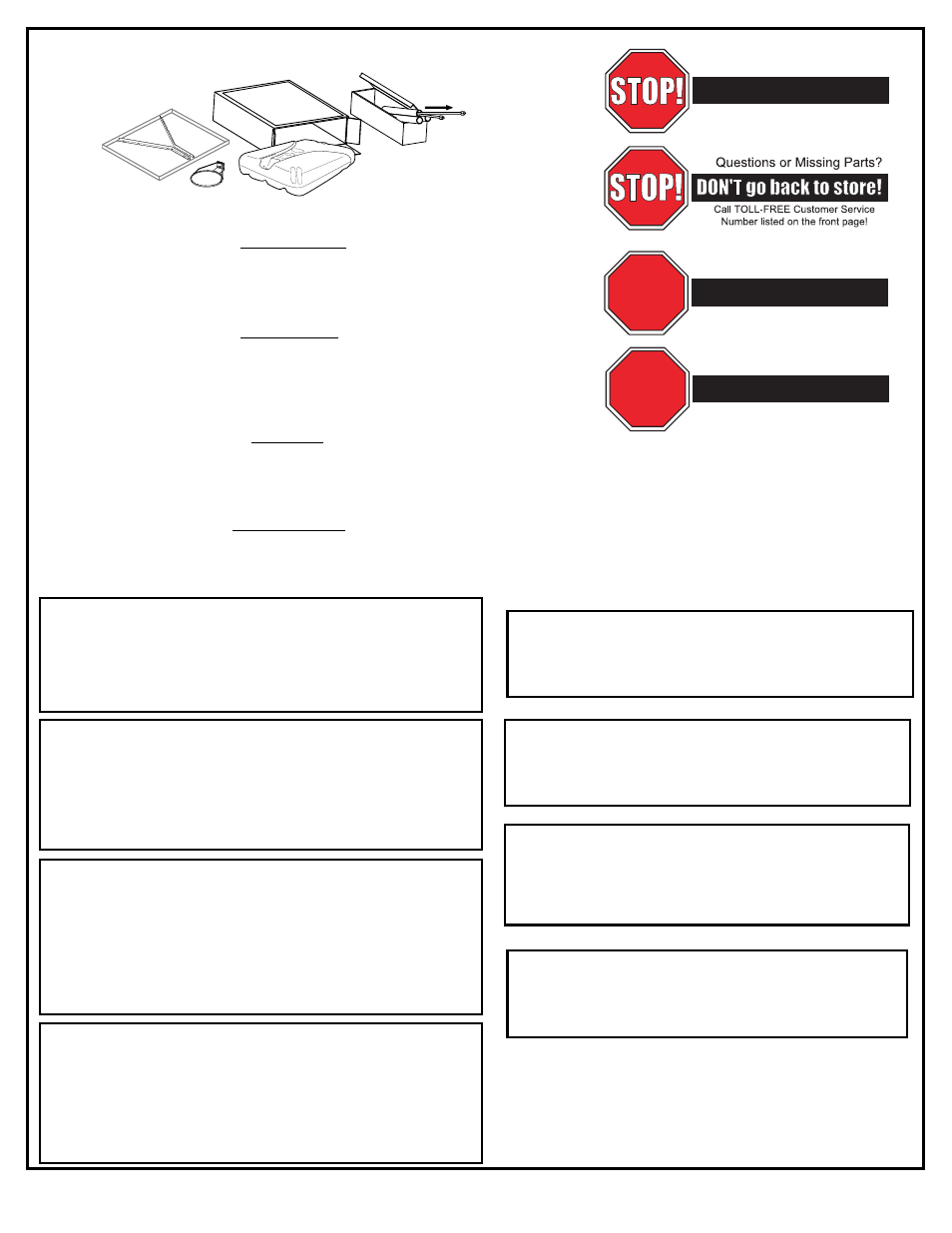 Halt, Alto! alto, Stop | Alto | Huffy N5-101 User Manual | Page 8 / 49