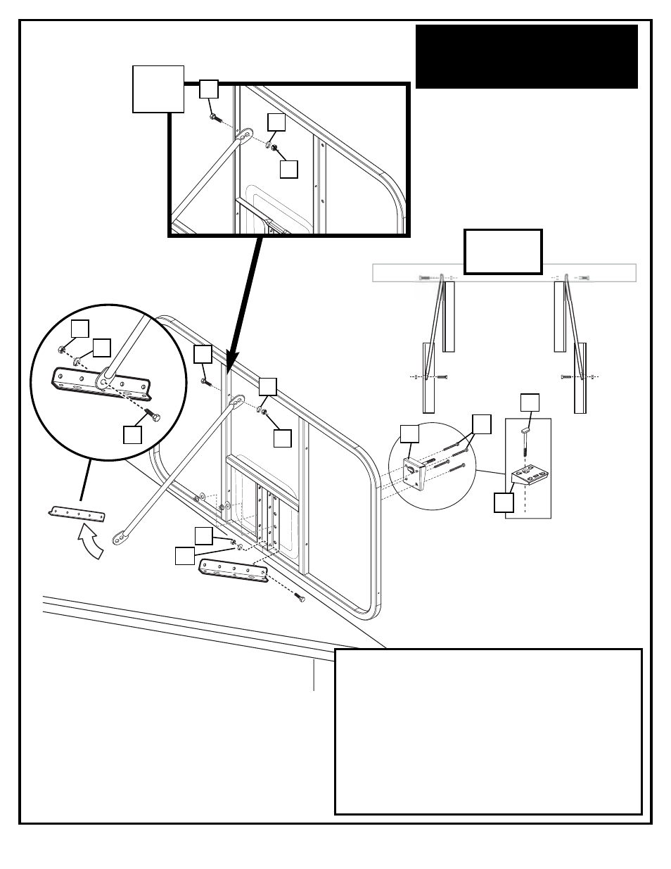 Fixation sur toit dachmontage montaje en el techo | Huffy M790074 User Manual | Page 29 / 41