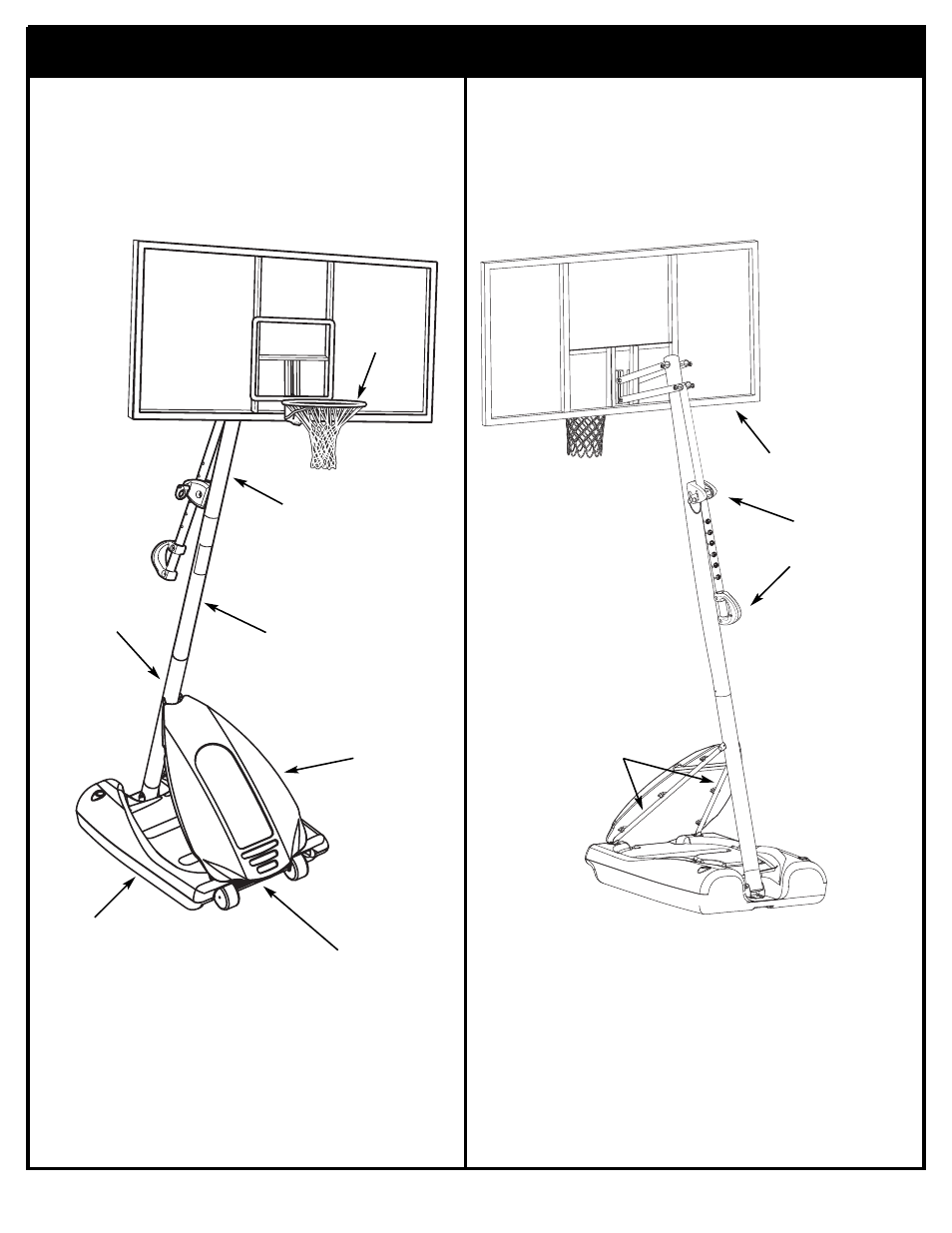 Front, Back | Huffy M6011141 User Manual | Page 5 / 56