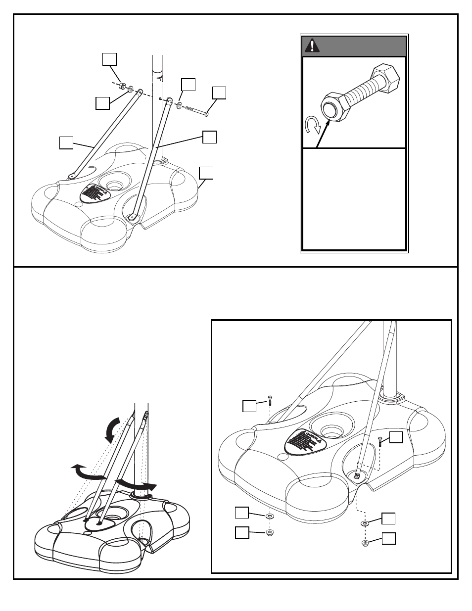 Warning | Huffy M5800152 User Manual | Page 10 / 30