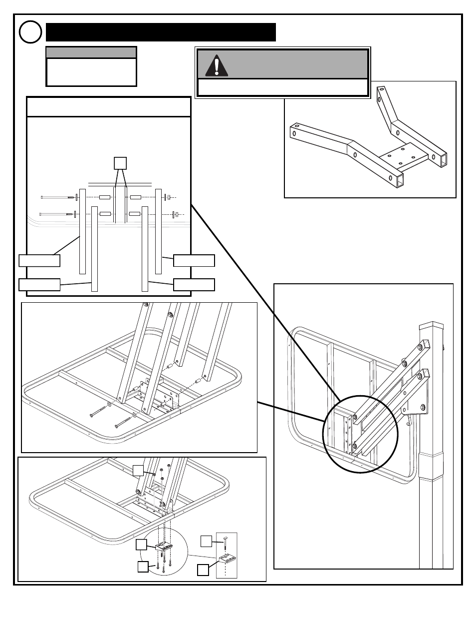 Important, Apollo elevator mount | Huffy M790054 User Manual | Page 15 / 45