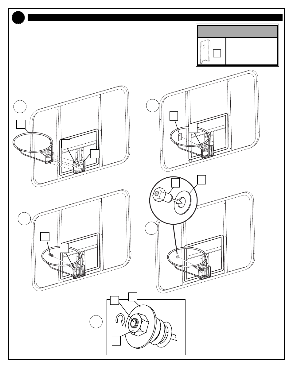 Ab c d e | Huffy M790054 User Manual | Page 16 / 45