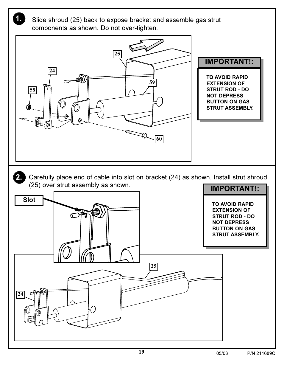 Important | Huffy DH9300 User Manual | Page 19 / 35