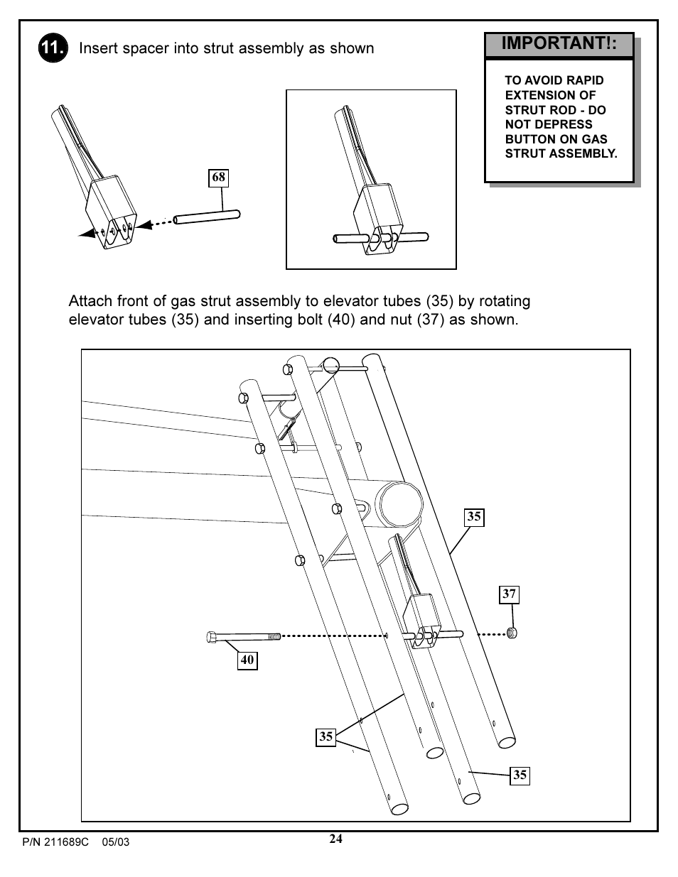 Important | Huffy DH9300 User Manual | Page 24 / 35