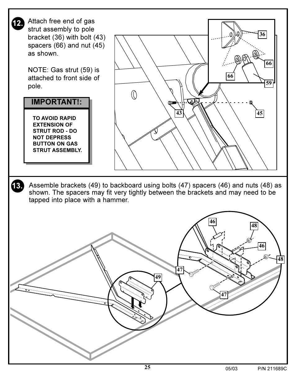 Important | Huffy DH9300 User Manual | Page 25 / 35