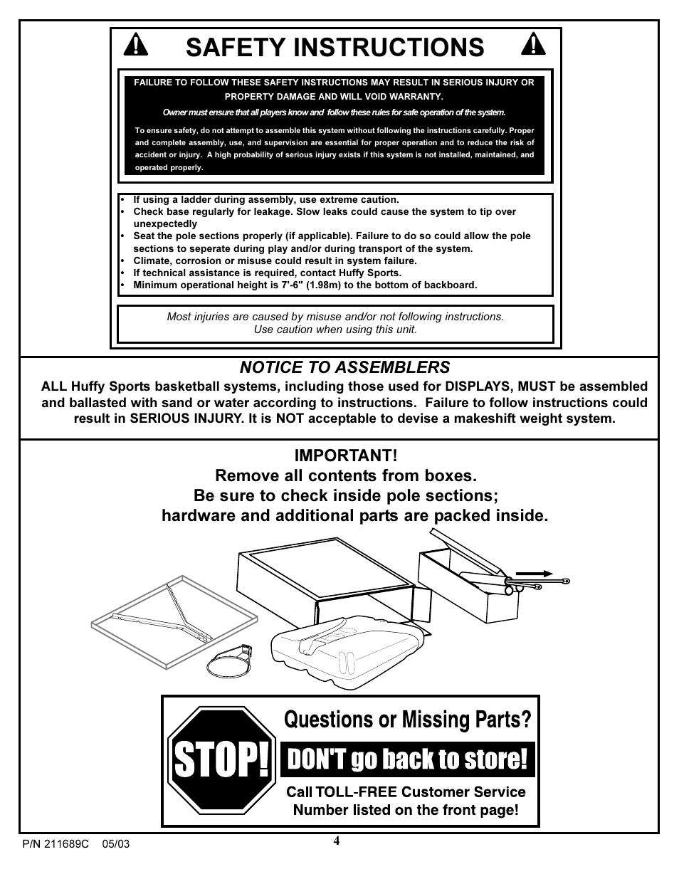 Safety instructions | Huffy DH9300 User Manual | Page 4 / 35