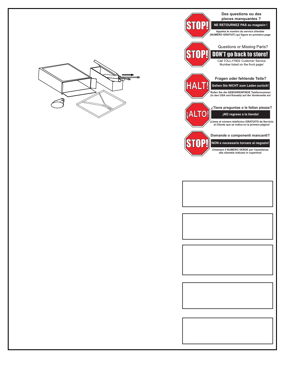 Halt, Alto! alto, Stop | Alto | Huffy LS9 User Manual | Page 6 / 32