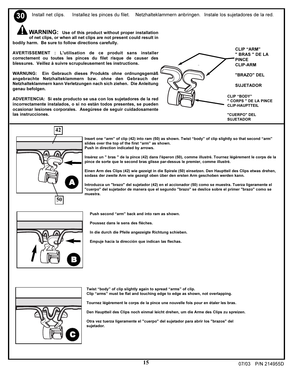 Huffy AR410W User Manual | Page 15 / 25
