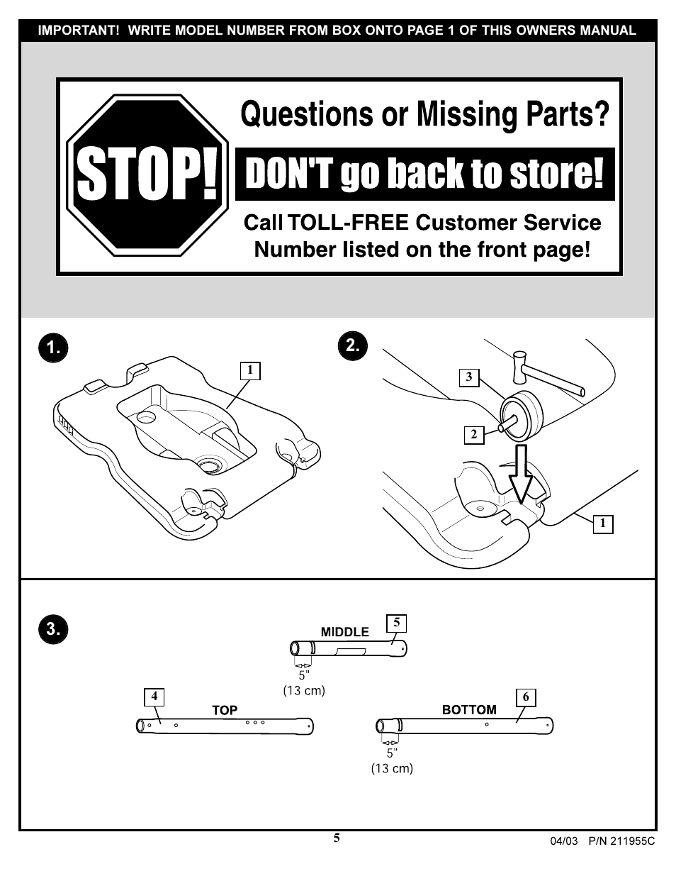 Huffy BRAVO 112 User Manual | Page 5 / 15