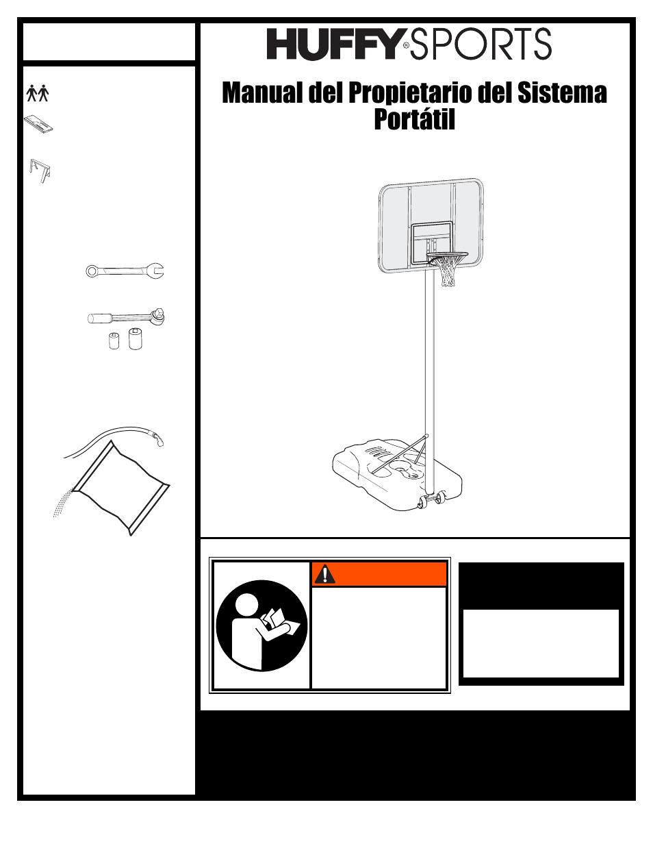 Manual del propietario del sistema portátil, Español | Huffy M611412 User Manual | Page 16 / 30
