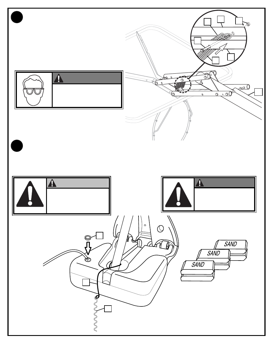 Warning, Caution | Huffy 600 User Manual | Page 25 / 26