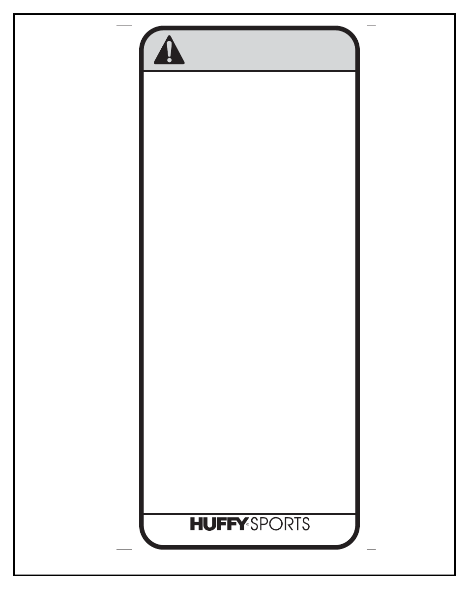 Warning | Huffy 600 User Manual | Page 3 / 26