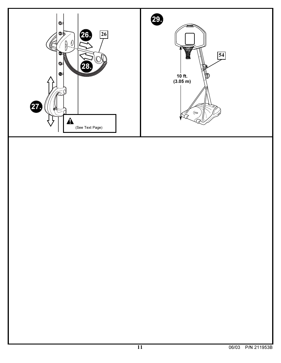 Warning | Huffy 111-500 User Manual | Page 11 / 13