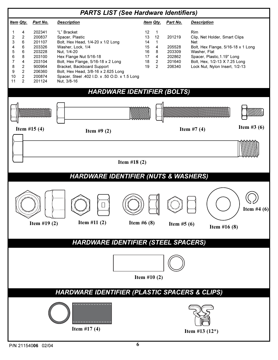 Huffy 21154006 User Manual | Page 6 / 18