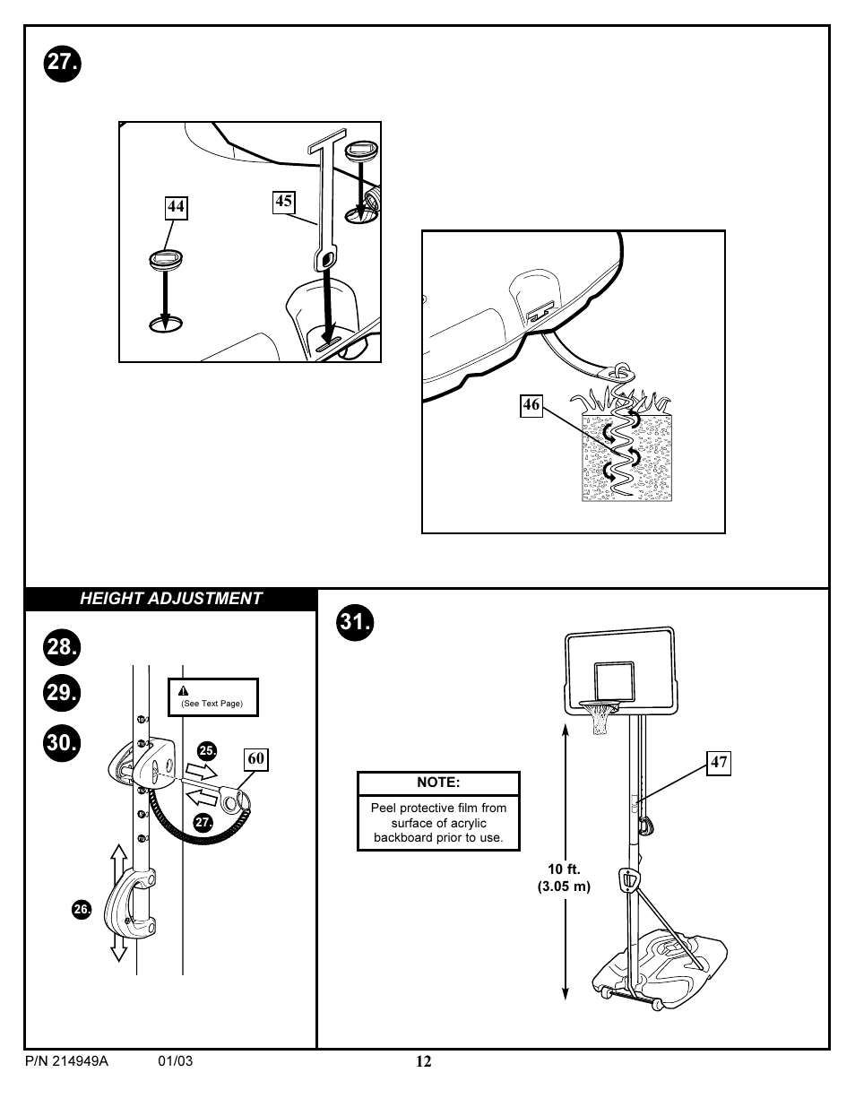 Huffy AWLC6045 User Manual | Page 12 / 14