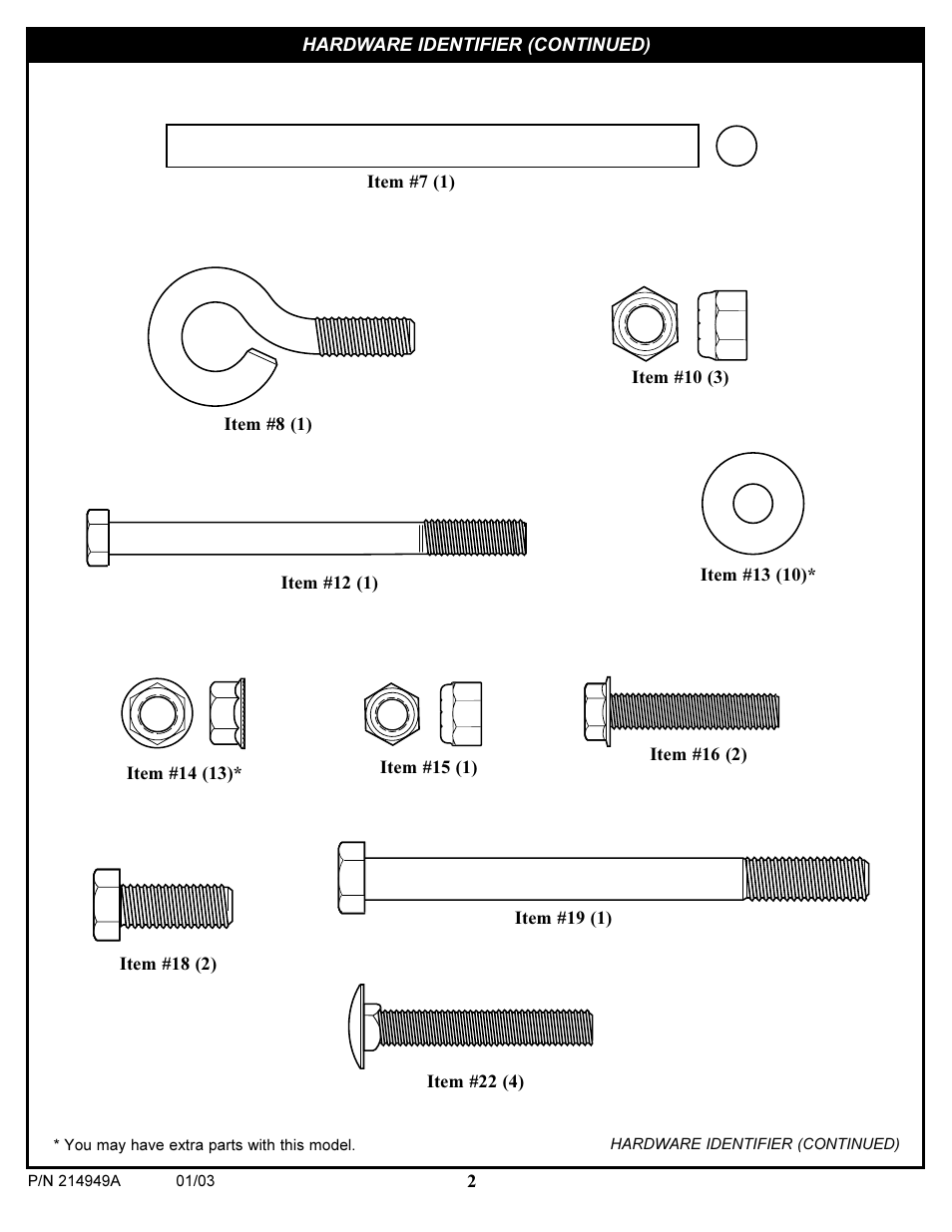 Huffy AWLC6045 User Manual | Page 2 / 14