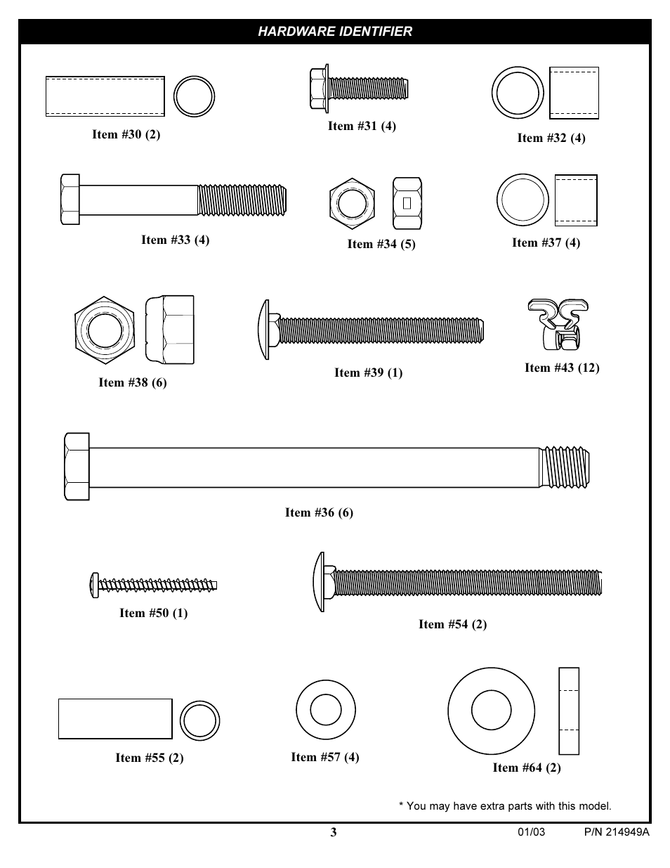 Huffy AWLC6045 User Manual | Page 3 / 14