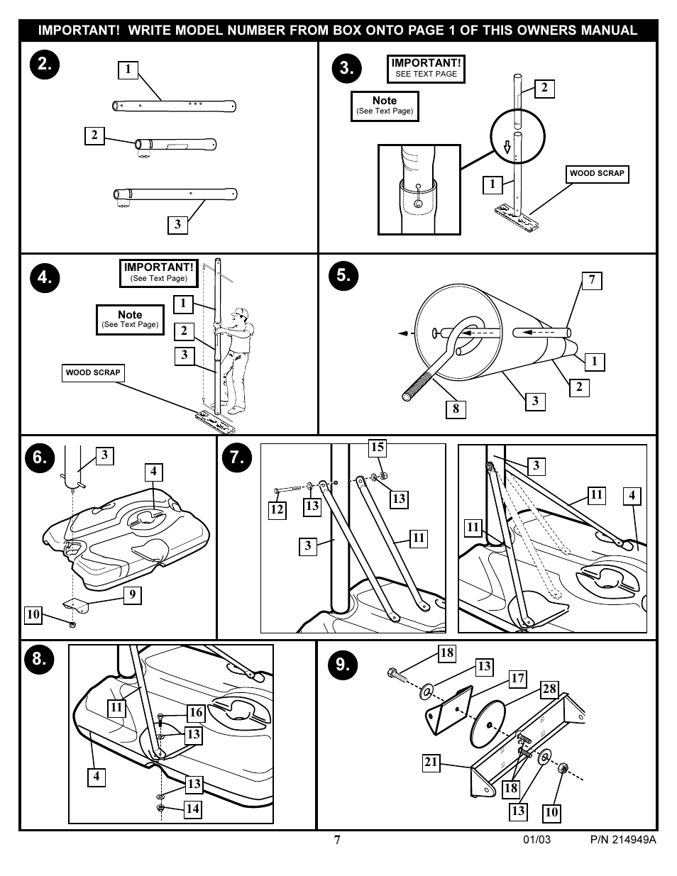 Huffy AWLC6045 User Manual | Page 7 / 14