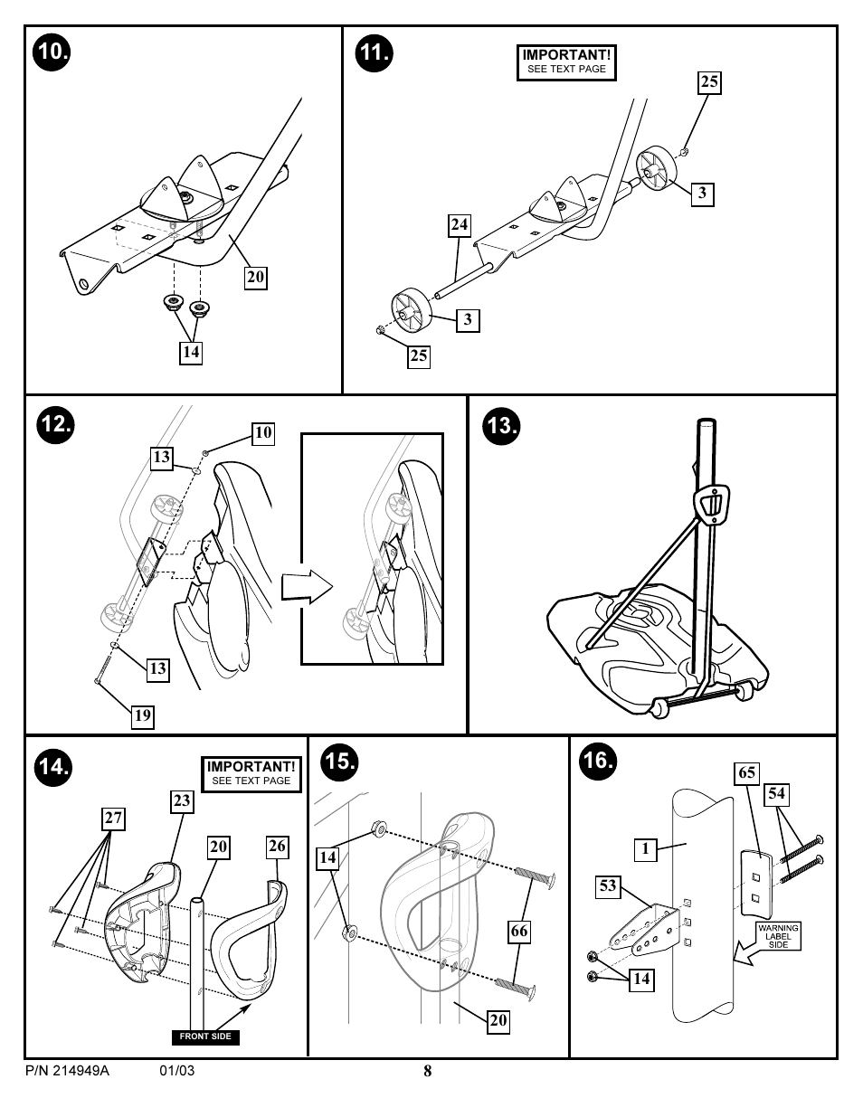 Huffy AWLC6045 User Manual | Page 8 / 14