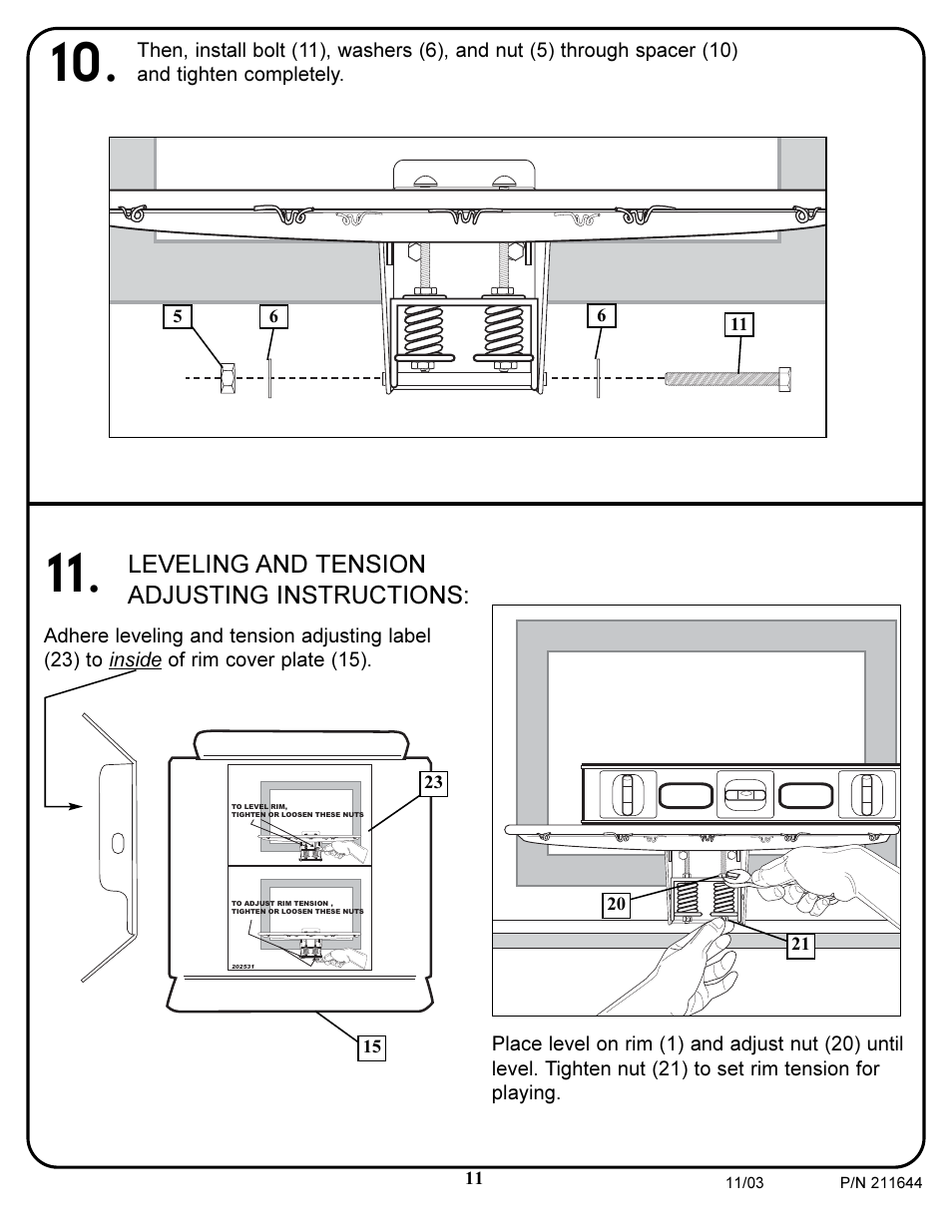 Huffy Pro Image Rim User Manual | Page 11 / 12