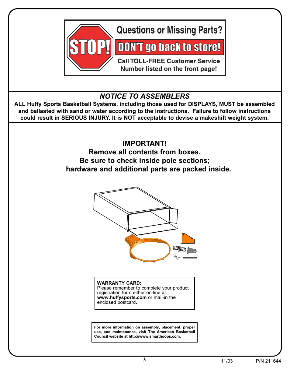 Huffy Pro Image Rim User Manual | Page 3 / 12