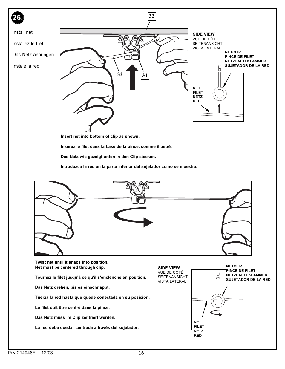 Huffy AWLH4030 User Manual | Page 16 / 25