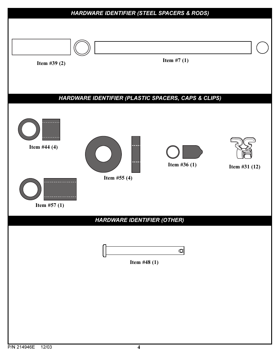 Huffy AWLH4030 User Manual | Page 4 / 25