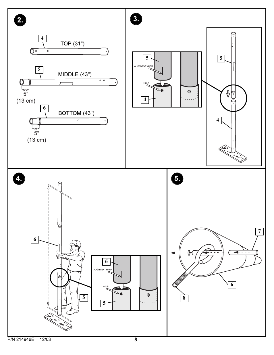 Huffy AWLH4030 User Manual | Page 8 / 25
