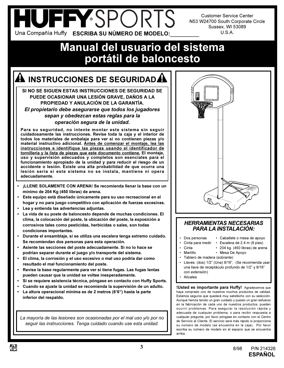 Instrucciones de seguridad | Huffy NETWORK PACK KA-DV300 User Manual | Page 3 / 30