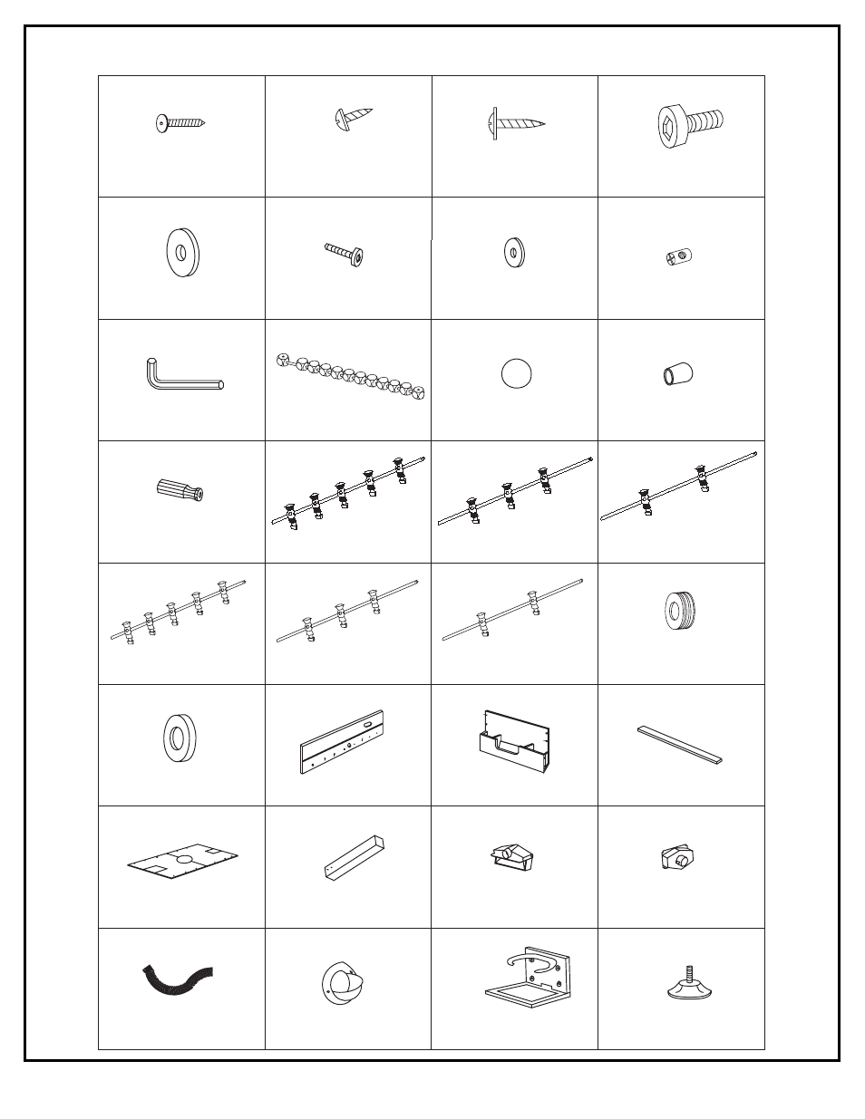 Ts-104 table soccer parts list | Huffy 211011 User Manual | Page 2 / 6