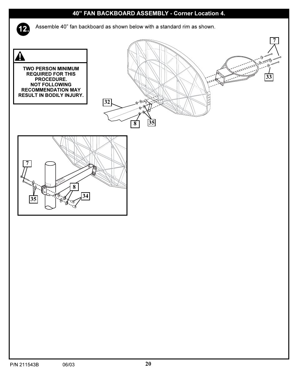 Warning | Huffy 89025 User Manual | Page 20 / 22