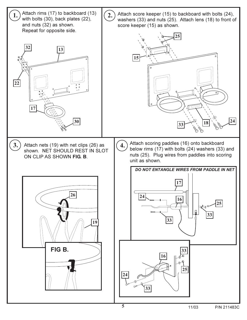 Fig b | Huffy FWM143 User Manual | Page 5 / 9