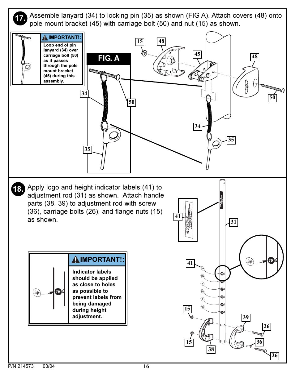 Fig. a | Huffy 2145731 User Manual | Page 16 / 34