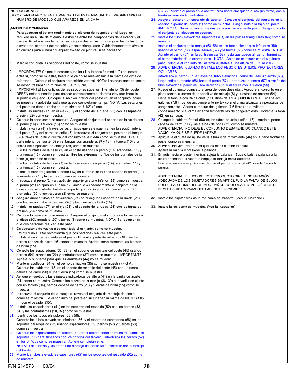 Huffy 2145731 User Manual | Page 30 / 34