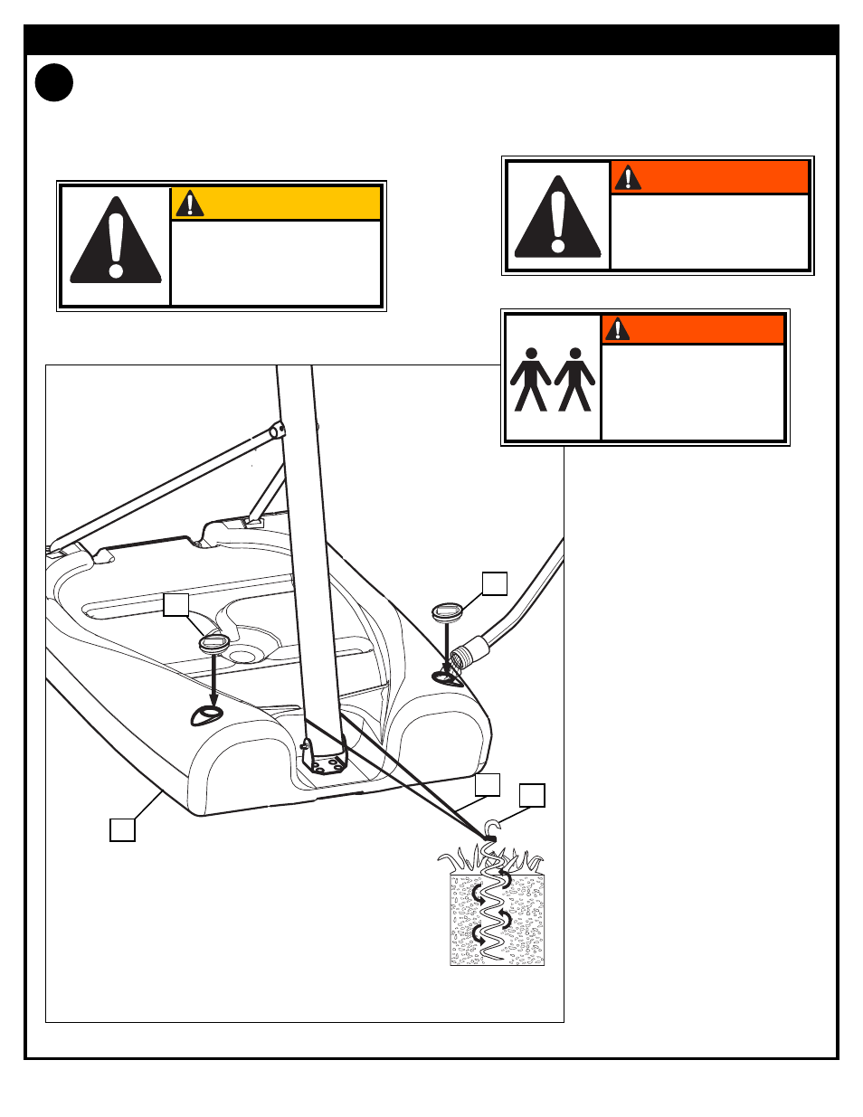 Caution, Warning | Huffy P/N 21147703 User Manual | Page 23 / 28