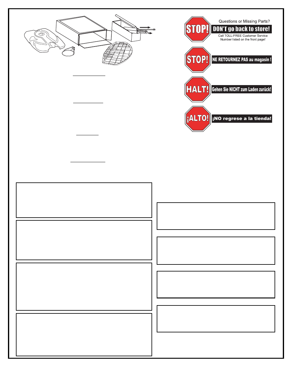 Stop, Halt, Alto! alto | Alto | Huffy M730164 User Manual | Page 9 / 30