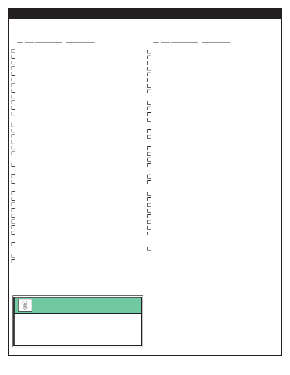 Hinweis, Teileliste | Huffy RADEON AR64S-H User Manual | Page 40 / 70