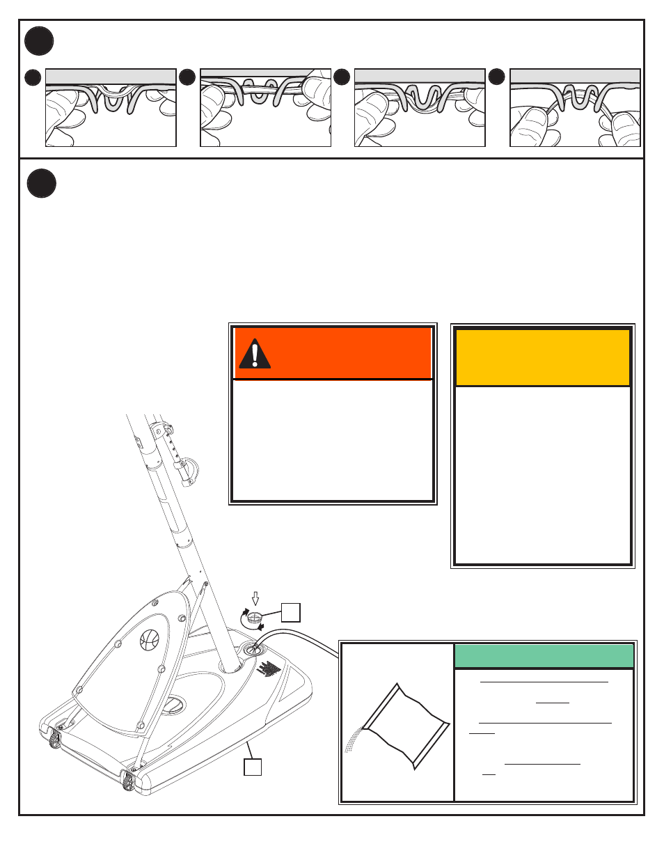 Attention ! vorsicht! ¡precaución | Huffy RADEON AR64S-H User Manual | Page 64 / 70