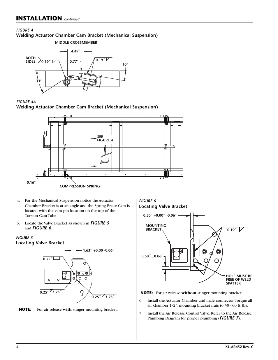 Installation | Holland XL-AR452 User Manual | Page 4 / 8