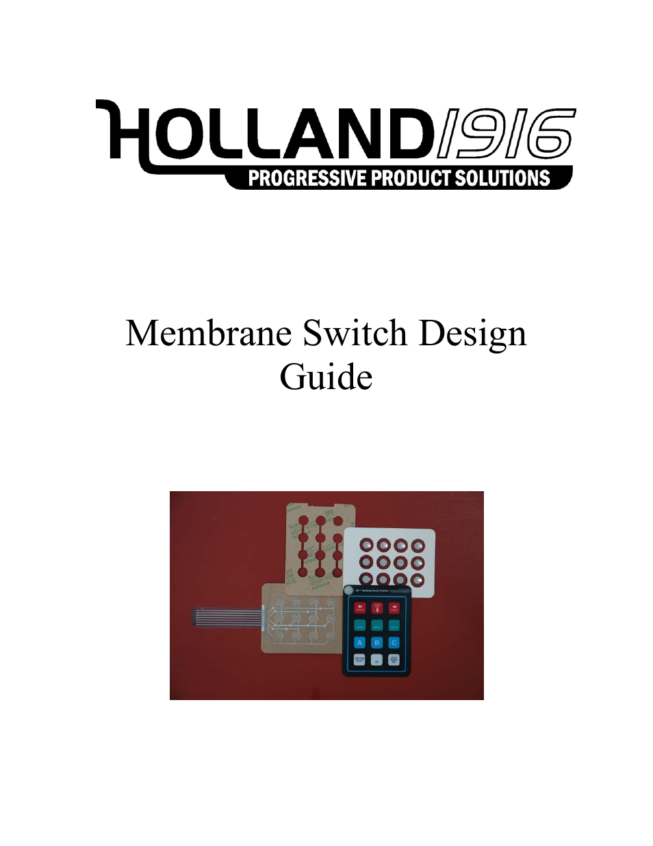 Holland Membrane User Manual | 23 pages