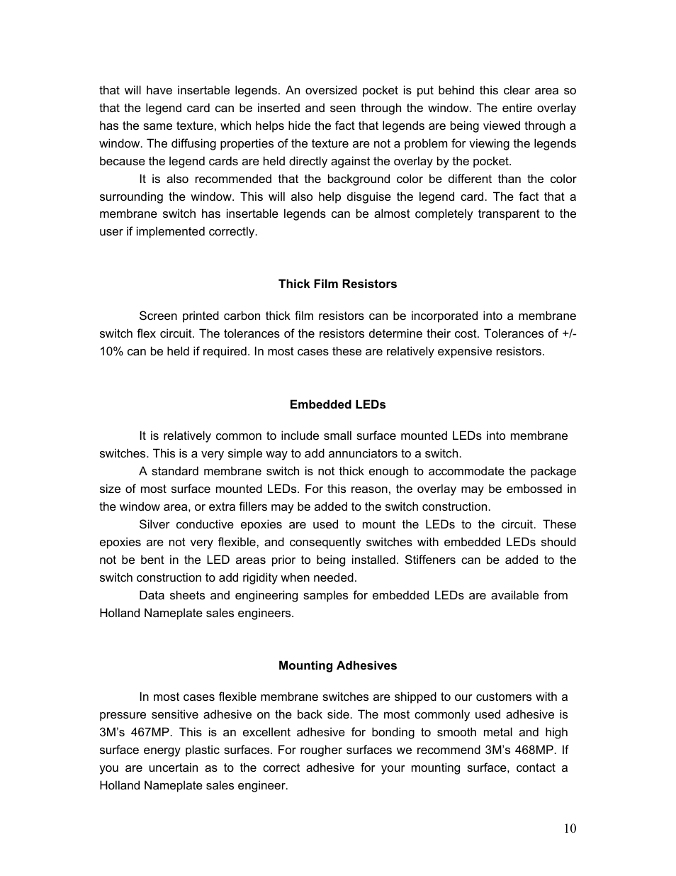 Holland Membrane User Manual | Page 10 / 23