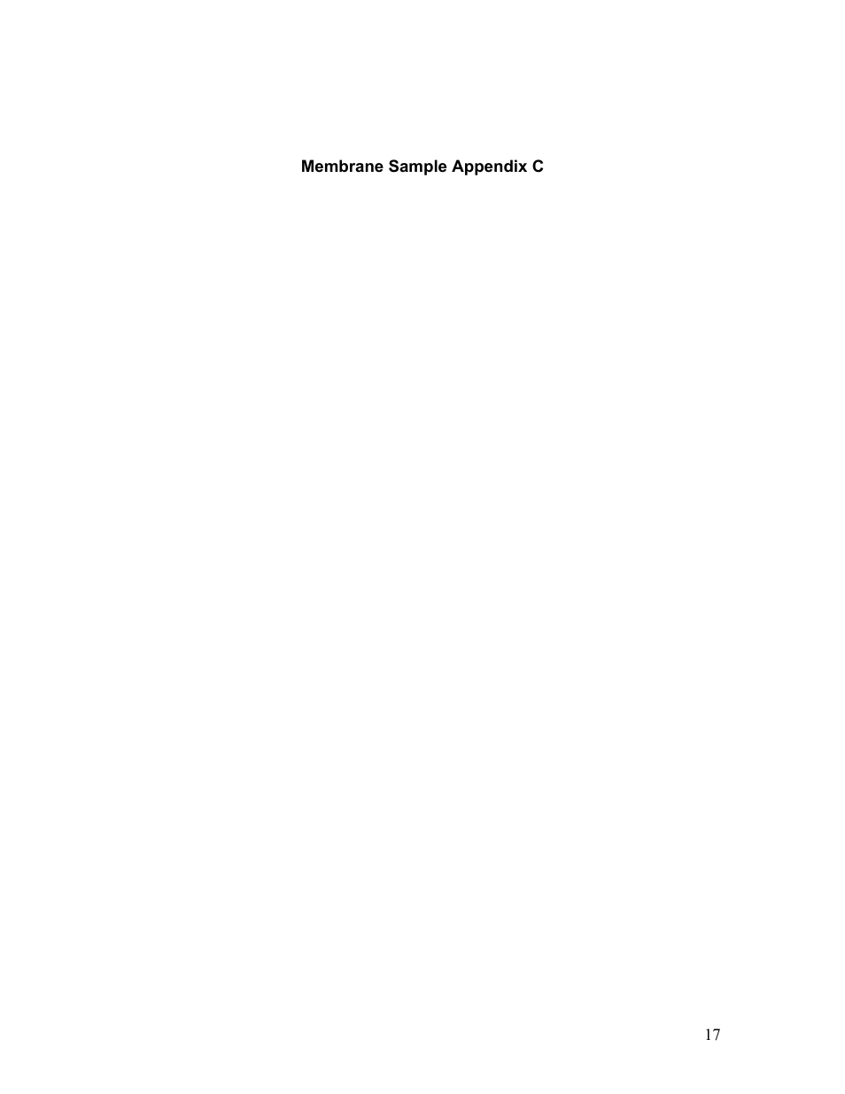 Holland Membrane User Manual | Page 17 / 23