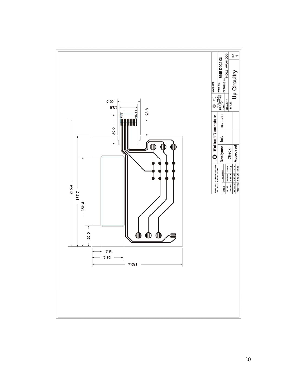 Holland Membrane User Manual | Page 20 / 23