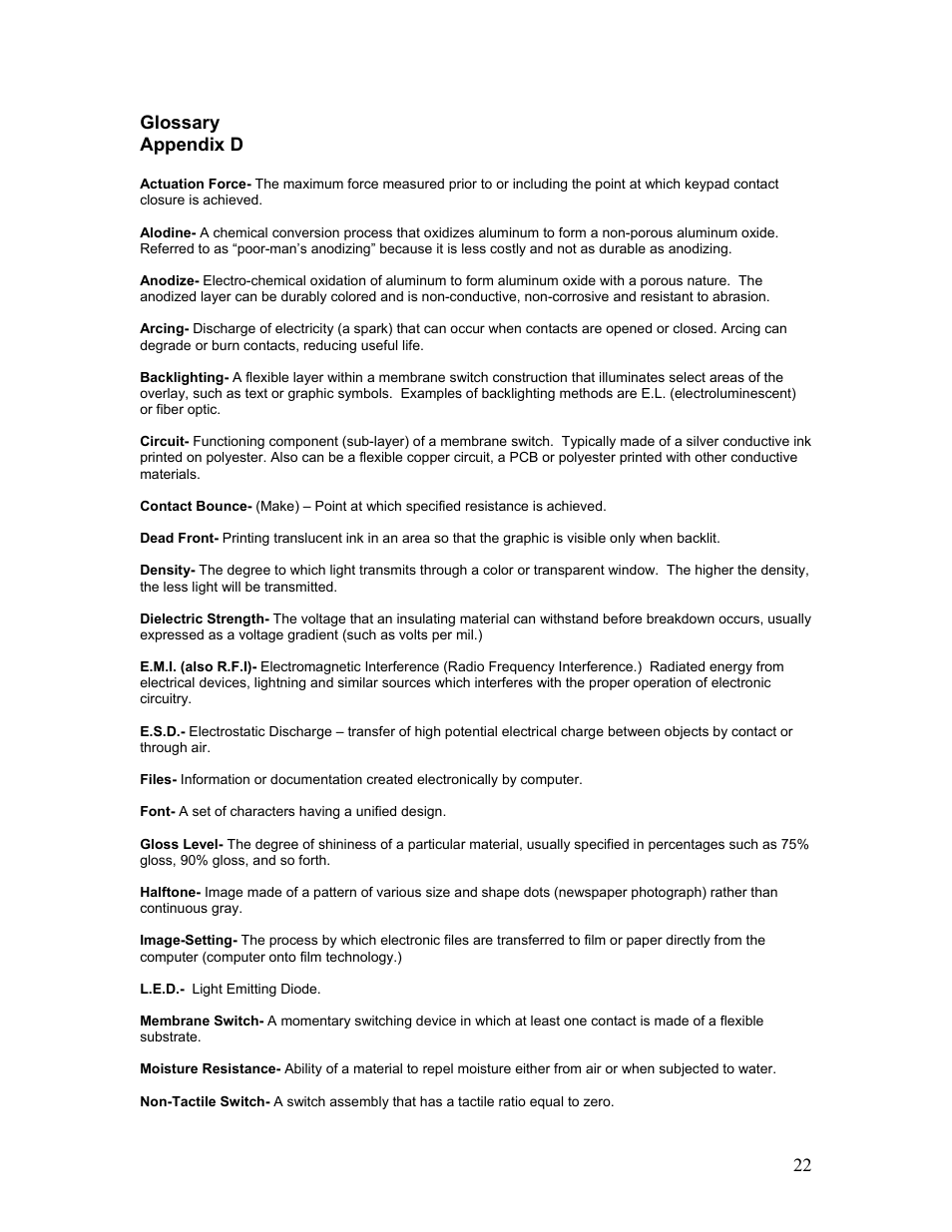 Holland Membrane User Manual | Page 22 / 23