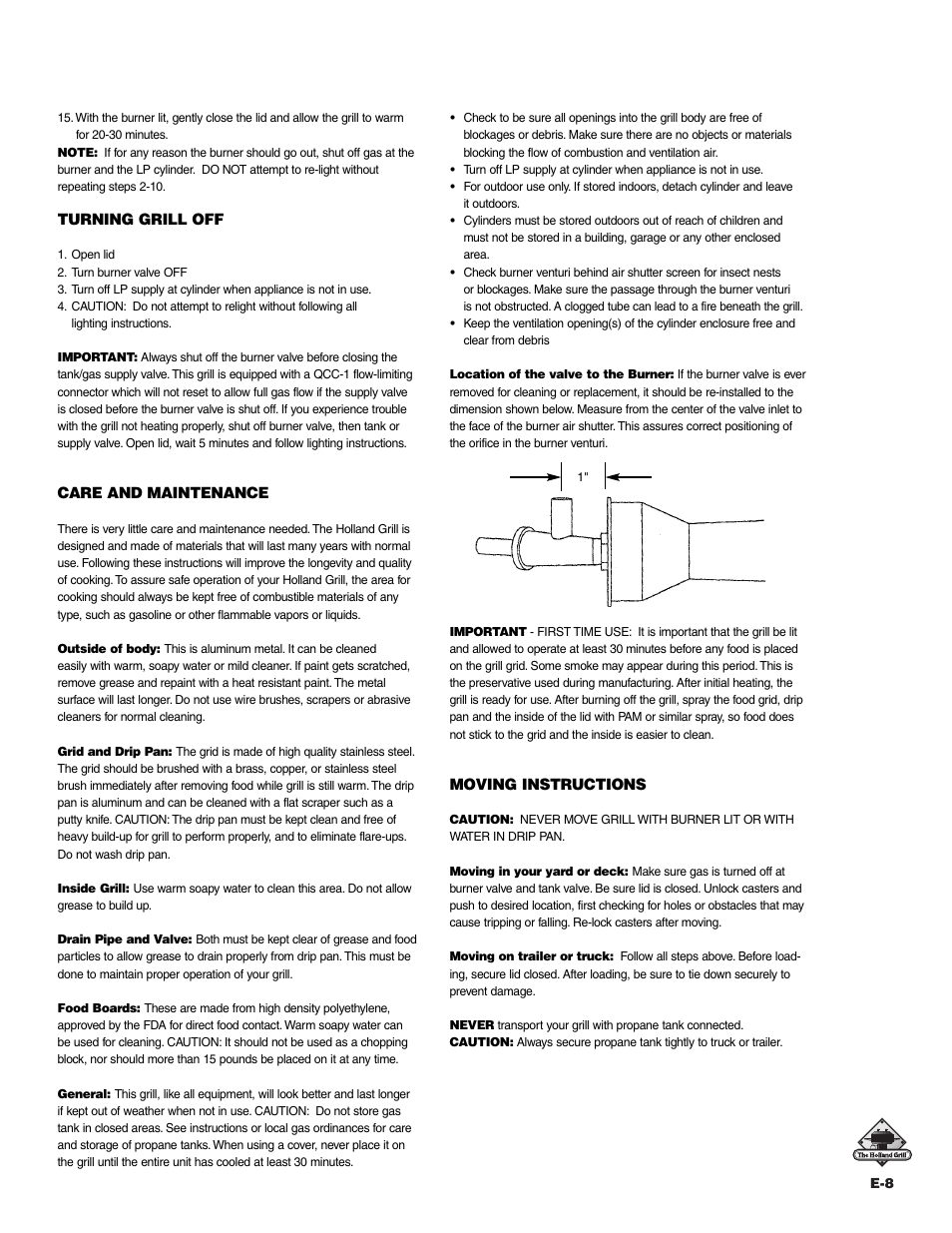 Holland BH421-AG4 User Manual | Page 11 / 16
